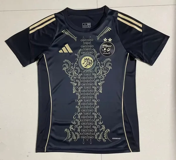 2024/2025 Algeria National Team Special Edition Black Football Shirt 1:1 Thai Quality