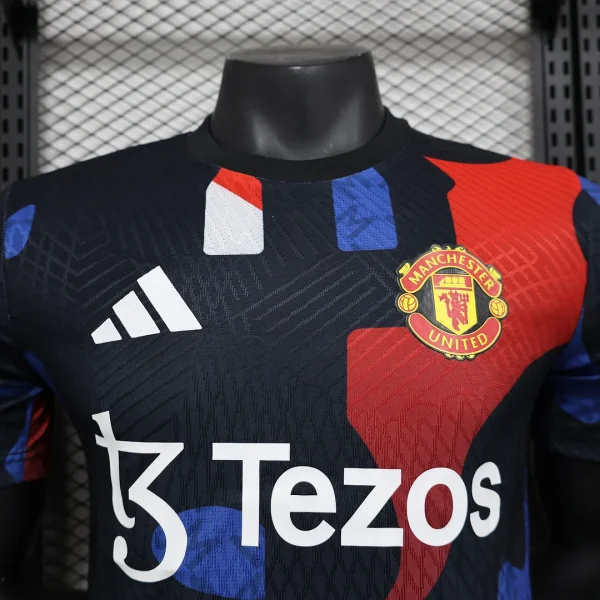 2024/2025 Player Version Manchester United Pre-Match Training Suit Football Shirt 1:1 Thai Quality