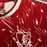 1989/1991 Retro Long Sleeve Liverpool Home Football Shirt 1:1 Thai Quality