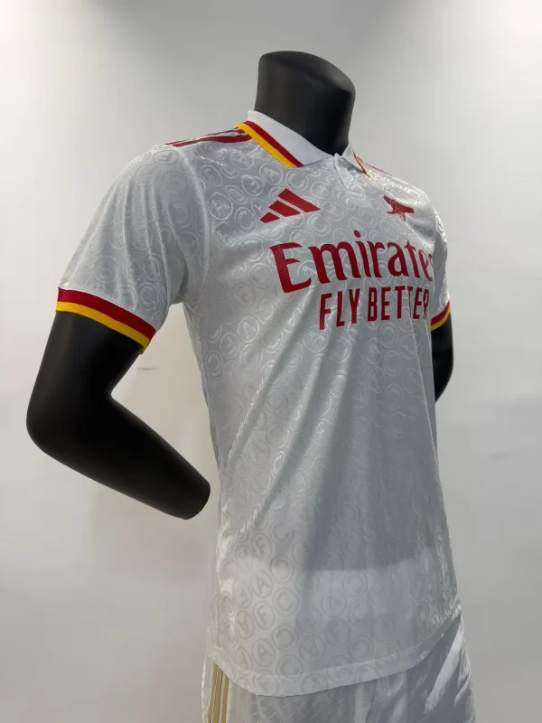2025/2026 Player Version Arsenal Special Edition White Football Shirt 1:1 Thai Quality