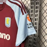 2024/2025 Aston Villa Home Football Shirt 1:1 Thai Quality