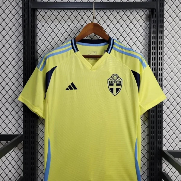 2024 Sweden Home Football Shirt 1:1 Thai Quality