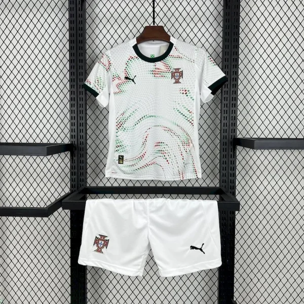 2025 Portugal Away Football Shirt 1:1 Thai Quality Kids Size