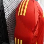f3b857f6bb00d86711b7d93f7ae0af4b_1080x.webp 2024 Player Version Spain National Team Home Long Sleeve Football Shirt 1:1 Thai quality