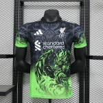 2024/2025 Player Version Liverpool Special Edition Green Black Soccer Jersey 1:1 Thai Quality