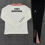 2024/2025 Psg Paris Saint-Germain Half-Pull Training White Set 1:1 Thai Quality