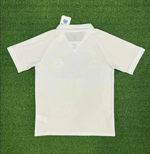 2024/2025  Olympique de Marseille 125th Anniversary Edition White Football Jersey 1:1 Thai Quality