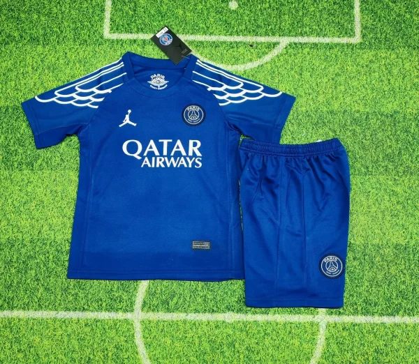 2024/2025 Psg Paris Saint-Germain Fourth Away Football Shirt 1:1 Thai Quality Kids Size