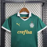 2024/2025 Palmeiras Home football Jersey 1:1 Thai Quality Kids Size