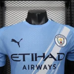 2025/2026 Player Version Manchester City Home Football Shirt 1:1 Thai Quality