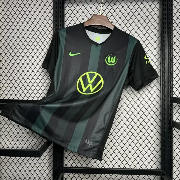 2024/2025 Wolfsburg Away Football Shirt 1:1 Thai Quality