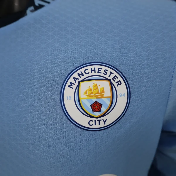 2024/2025 Player Version Long sleeve Manchester City Home Football Shirt 1:1 Thai Quality