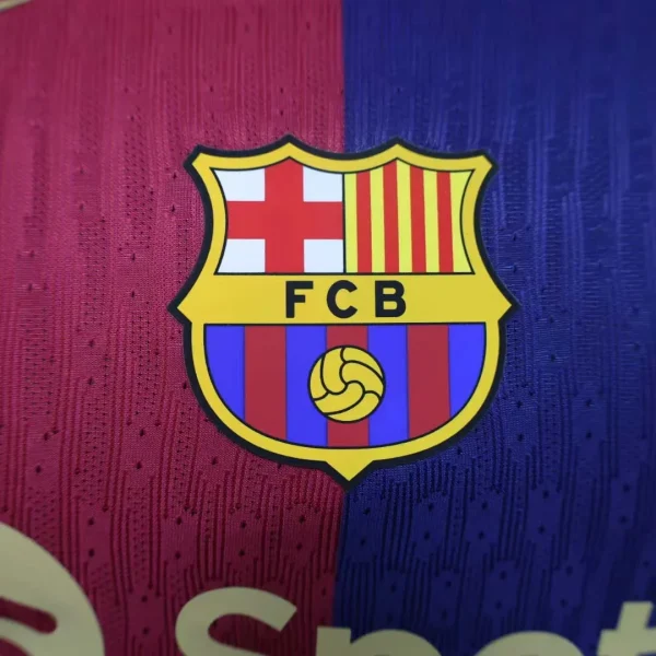 2024/2025 Player Version Barcelona Home Football Shirt 1:1 Thai Quality (With Sponsor)