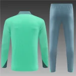 2024/2025 Tottenham Half-Pull Training Suit Wear Light Green Football Shirt 1:1 Thai Quality
