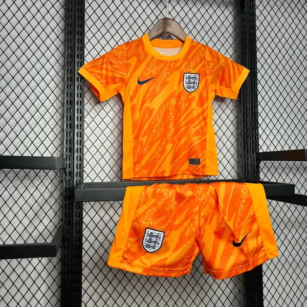 2024 England Goalkeeper Football Shirt 1:1 Thai Quality Kids Size