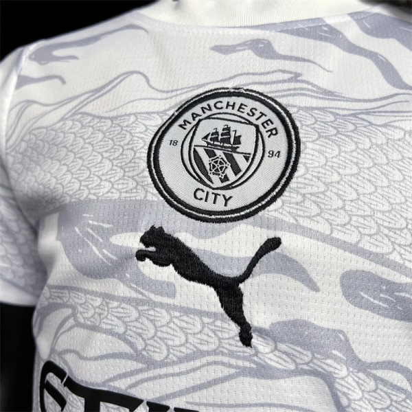 2024 Manchester City Year of the Dragon Special Edition Football Shirt 1:1 Thai quality Kids Size