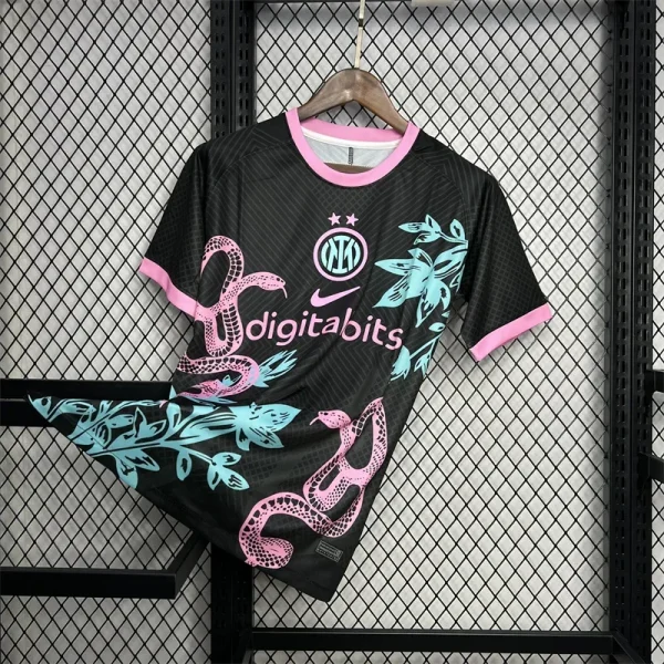 2024/2025 nter Milan Special Edition Black Football Jersey 1:1 Thai Quality