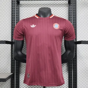 2025/2026 Player Version Bayern Munich Special Edition Crimson Football Shirt 1:1 Thai Quality