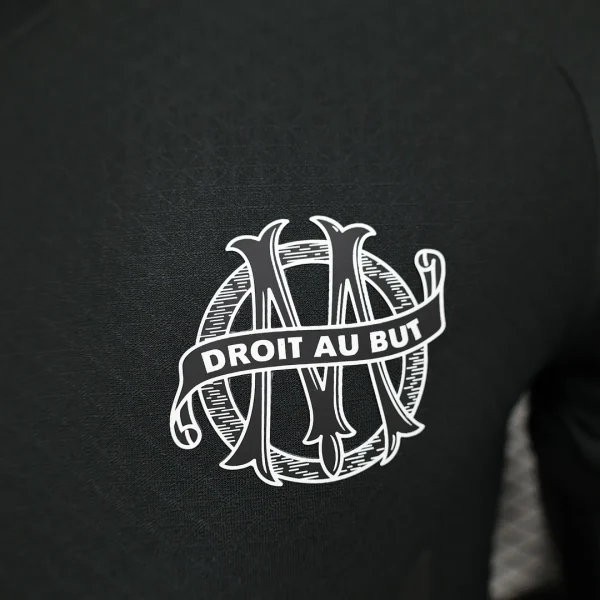 2024/2025 Player Version Olympique de Marseille 125th Anniversary Edition Black Football Jersey 1:1 Thai Quality