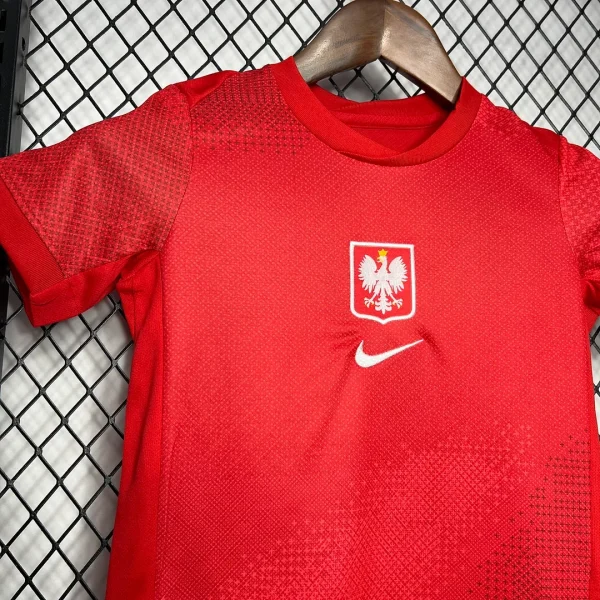 2024 Poland National Team Home Football Shirt 1:1 Thai Quality Kids Size