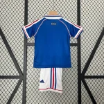 1998 Retro France Home Football Shirt 1:1 Thai Quality Kids Size